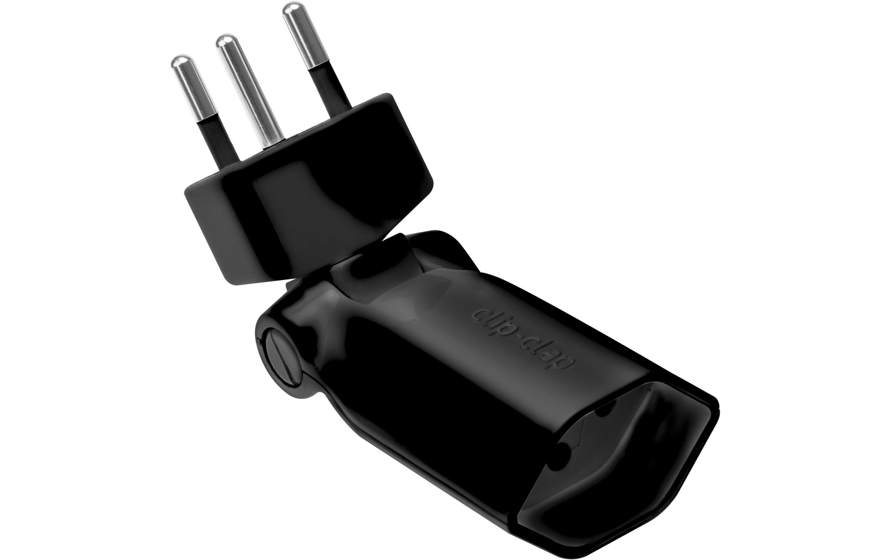 Winkelstecker Clip-Clap 180° 1Winkelstecker