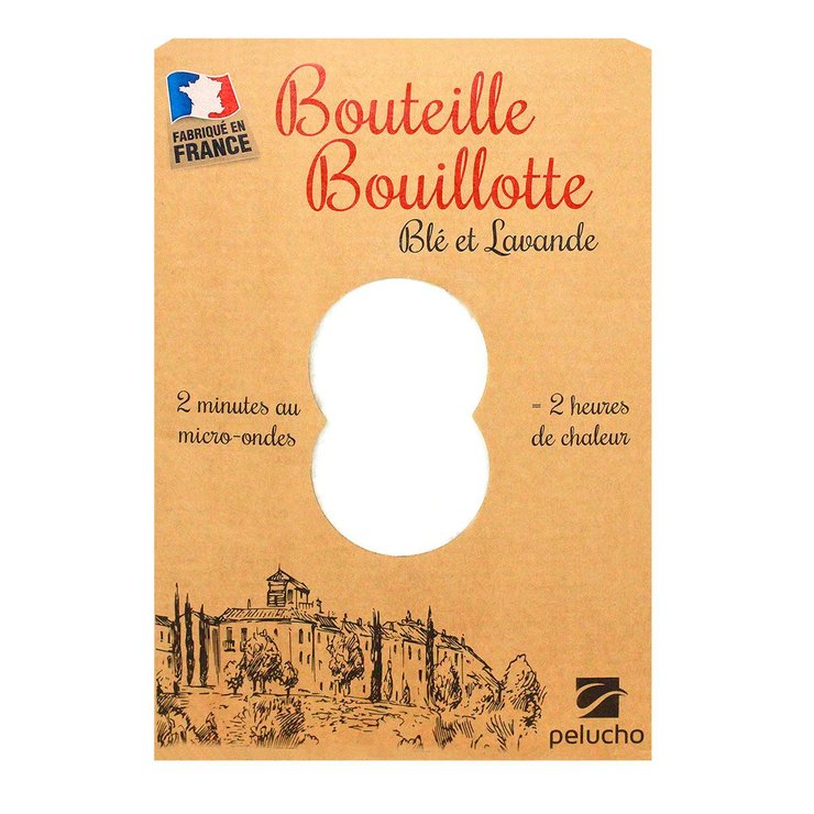 Bouteille bouillotte Beige