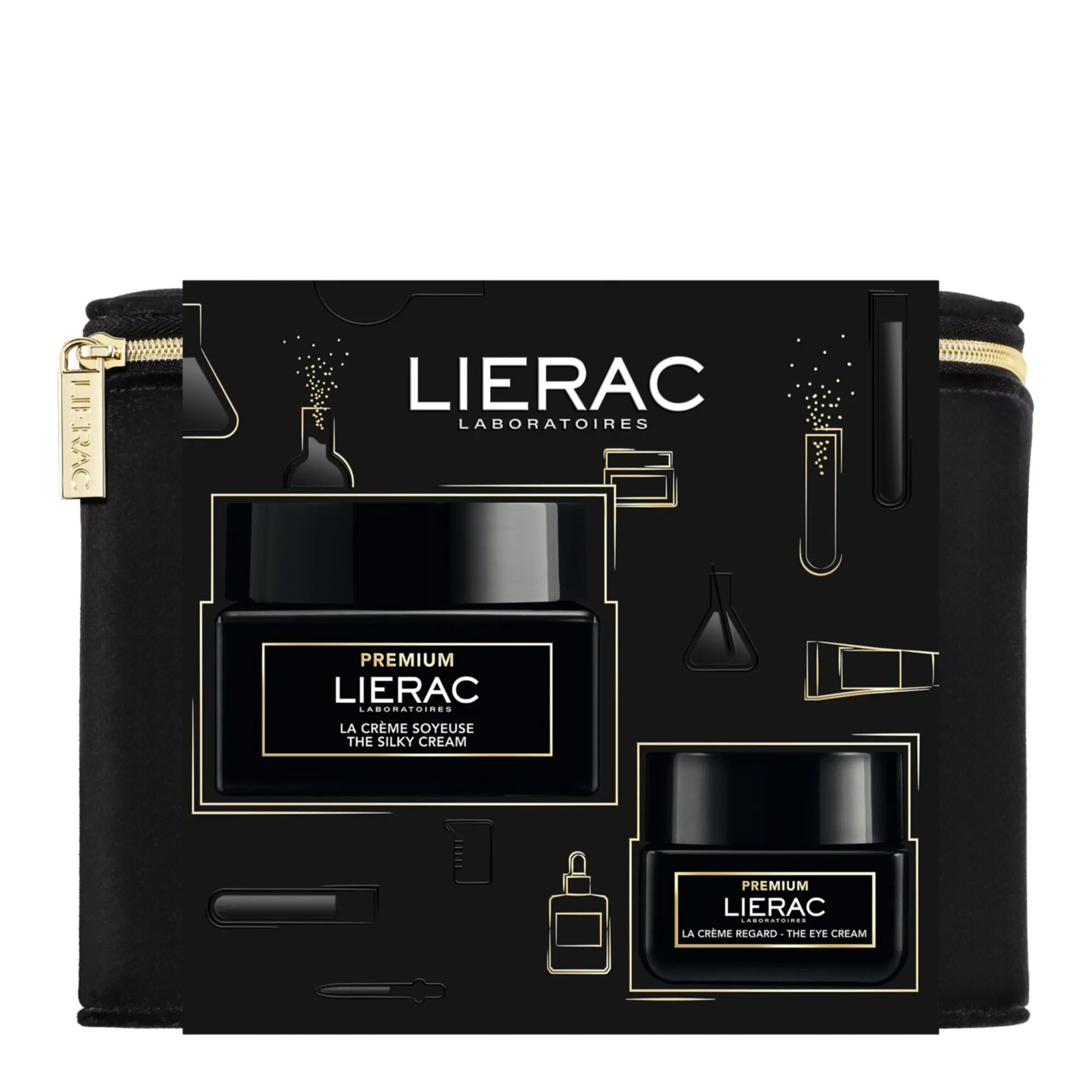 Lierac - Coffret Premium Crème Soyeuse & Crème Regard 50ml - Soin Visage