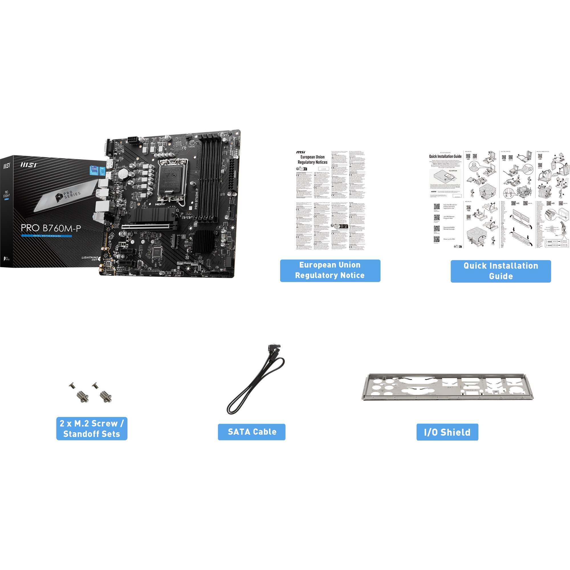 MSI Mainboard PRO B760M-P