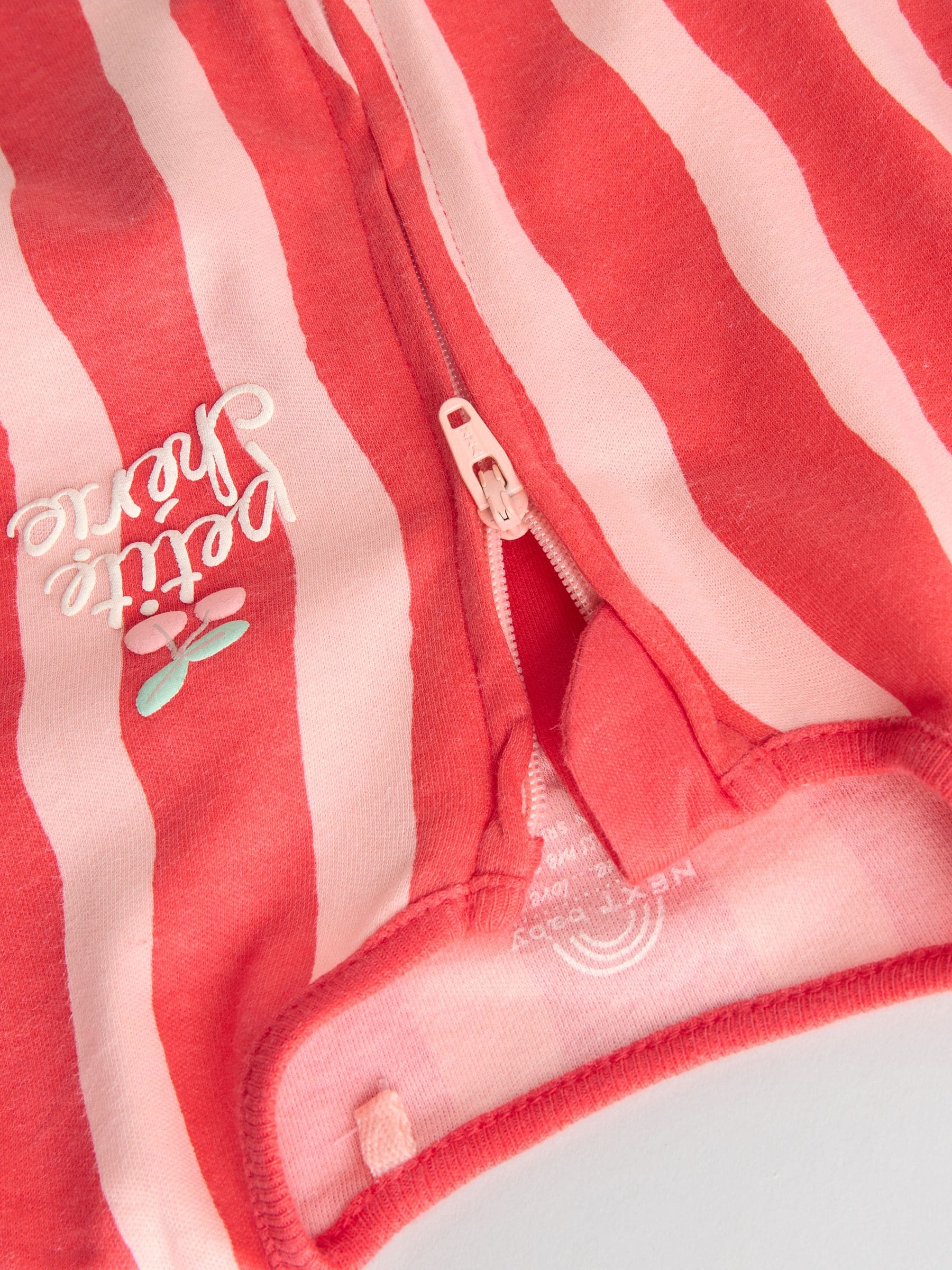 Rode kers - Verpakking van 4 Baby pyjama's met tweewegrits en Print (0mnd -3jr)
