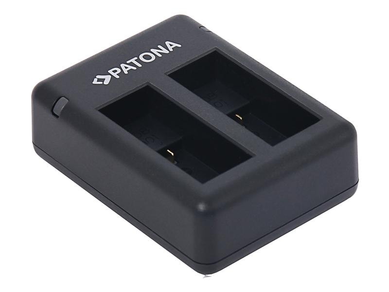 Patona Ladegerät Dual USB – GoPro HERO 9/10/11/12 USB-Dual-Ladegerät für die GoPro HERO9 Akkus