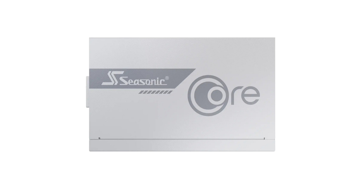 SeasonicCore GX-650-V2-WHITE modulaire 650 watt voeding   (Wit, 1x 12V-2x6, 2x PCIe)