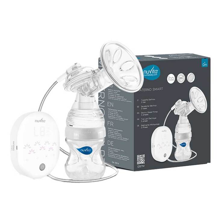 Nuvita elektrische 3-Phasen Milchpumpe Materno Smart, 1 St