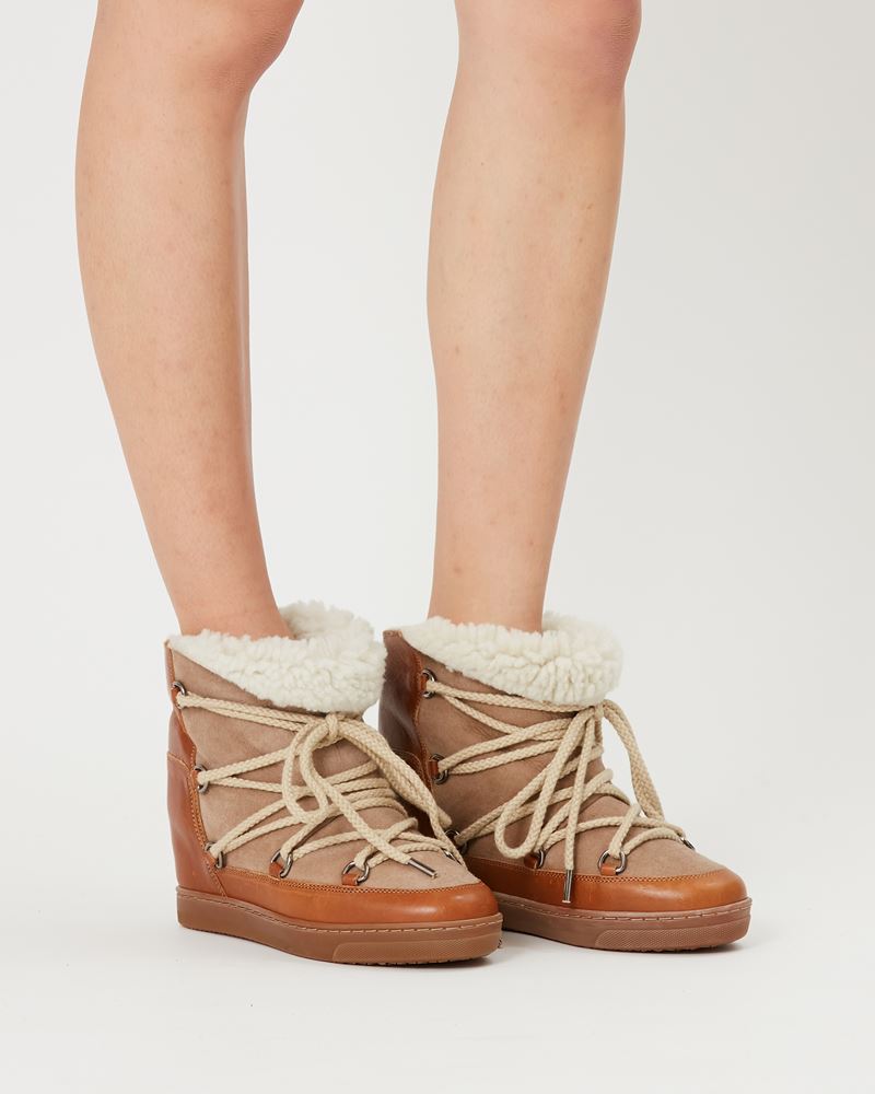 BOTTINES NOWLES EN CUIR DE VEAU NOWLES