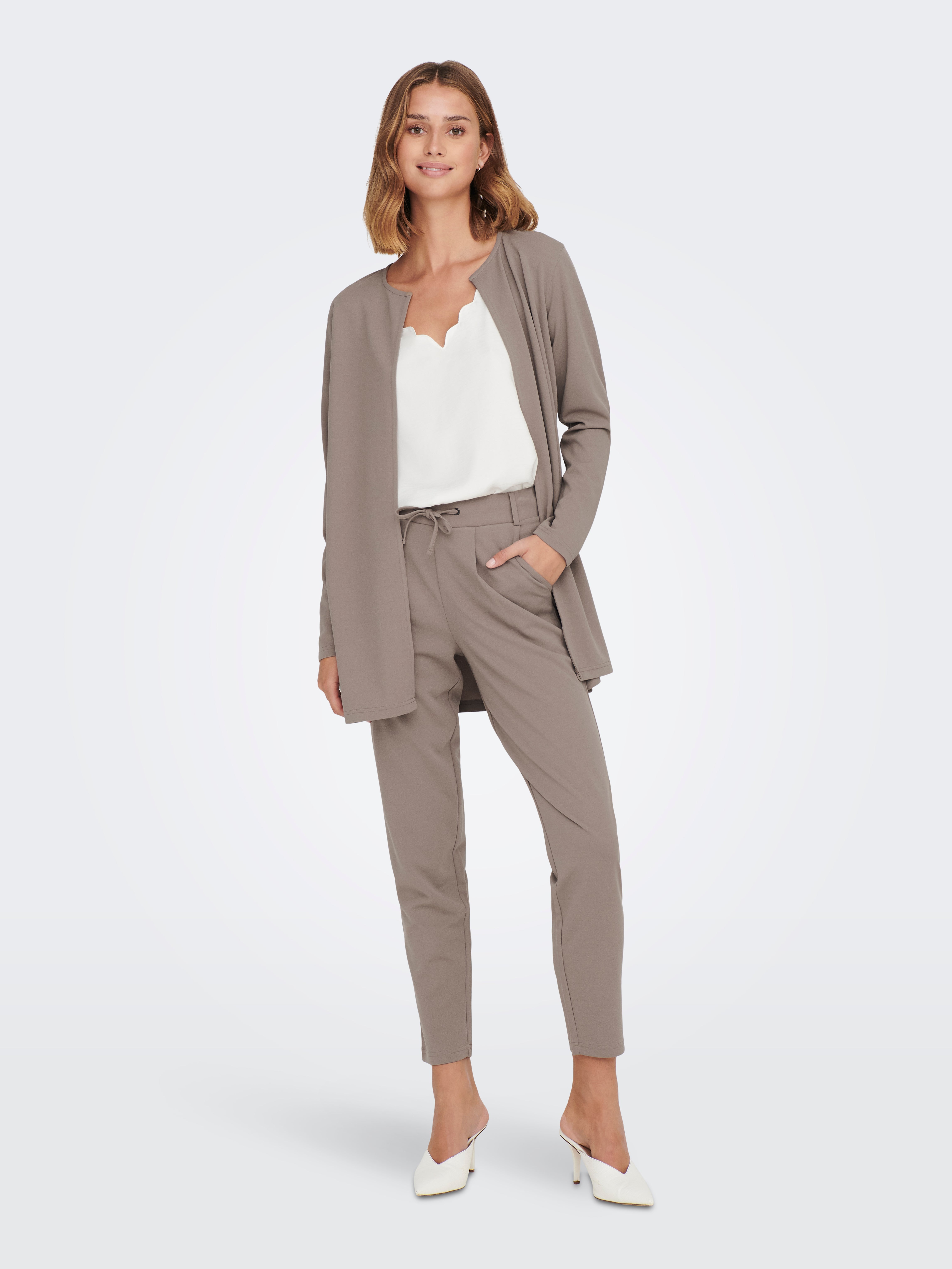 JDYANNA Strickjacke Driftwood