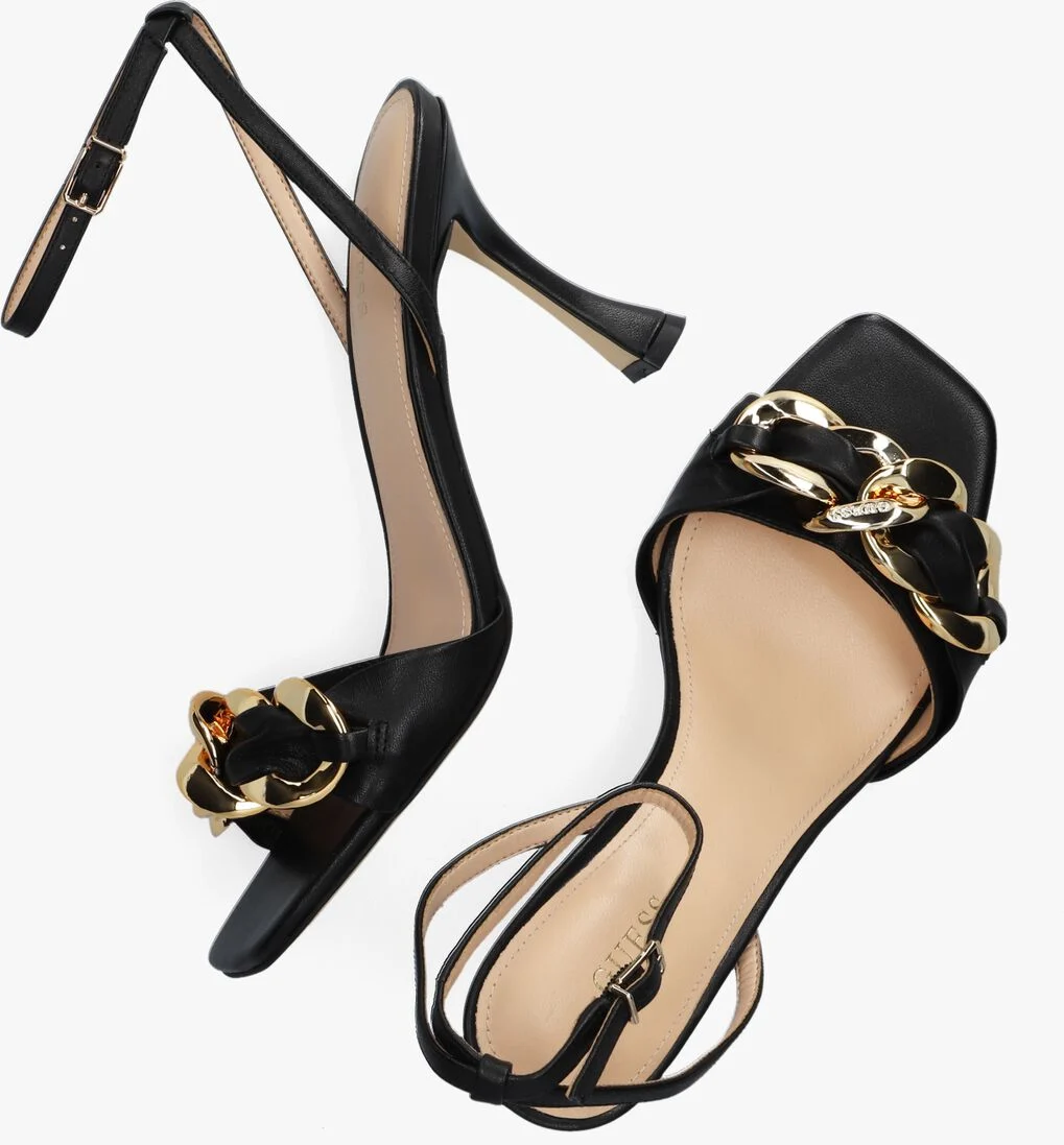 GUESS zwarte guess sandalen heaton