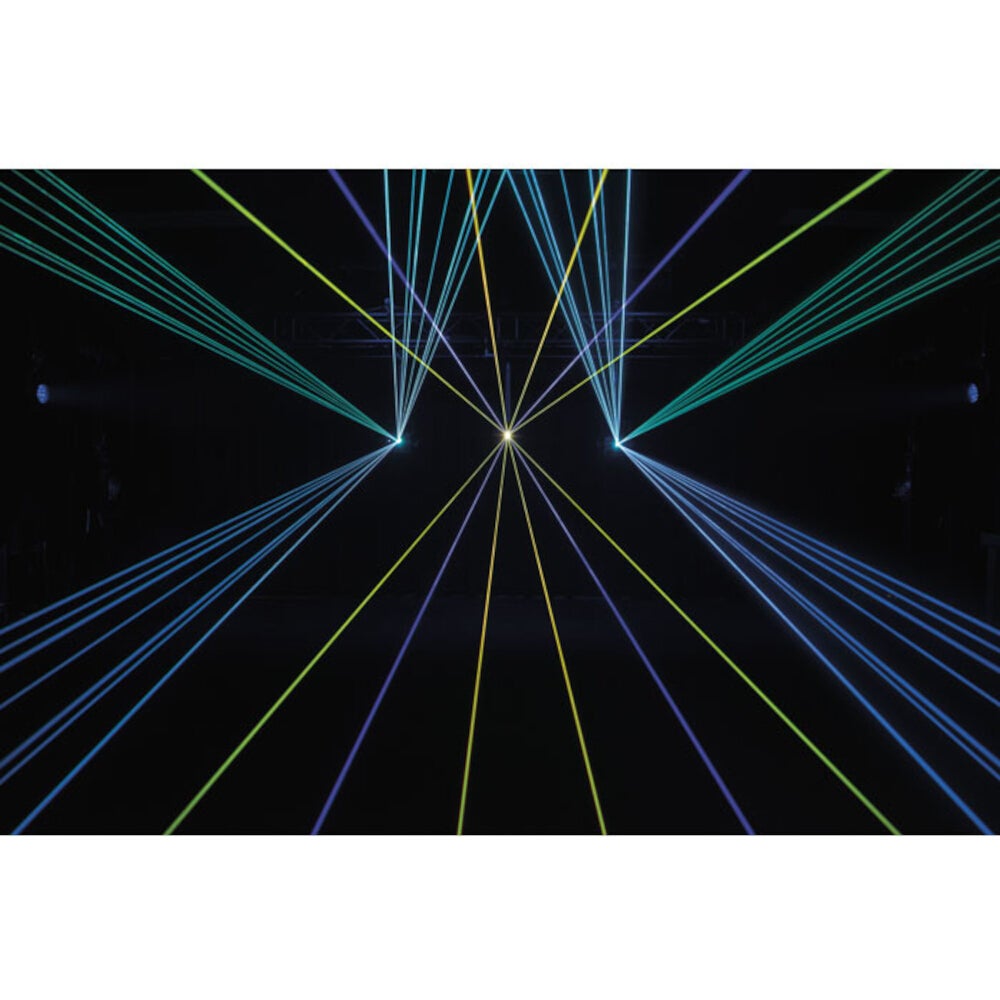 Showtec Solaris 3.0 RGB-laser met Pangolin FB4