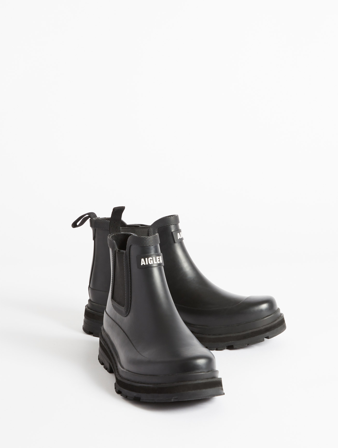 La bottine de pluie hybride, pour un style à toute épreuve NOIR
