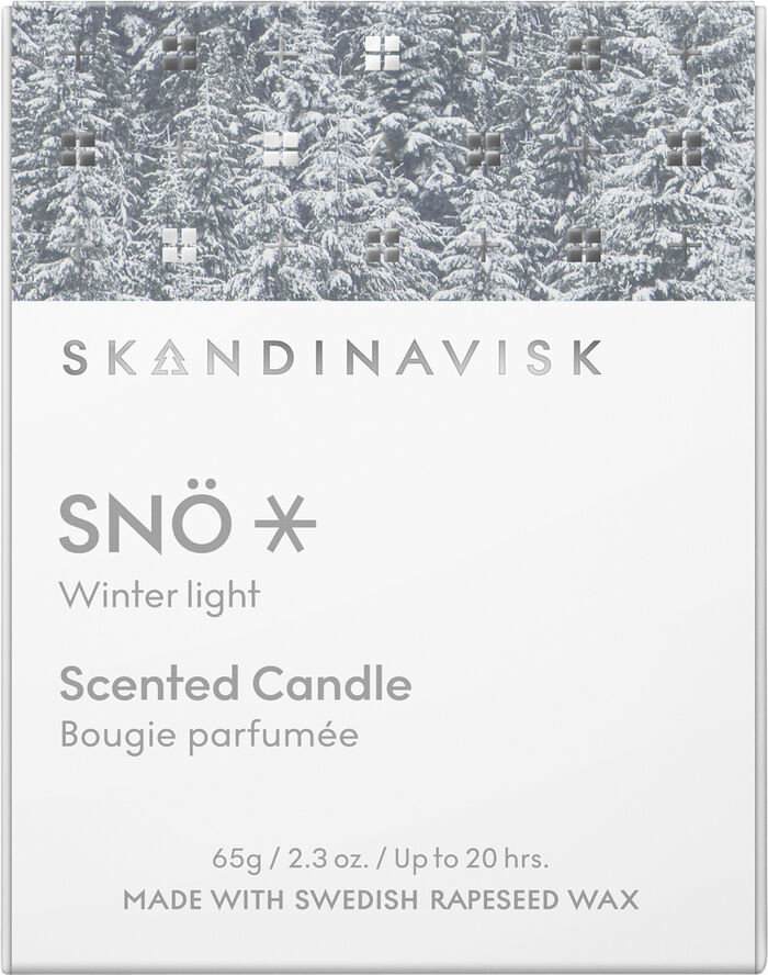 Skandinavisk SNÖ Scented Candle 65g Special Edition