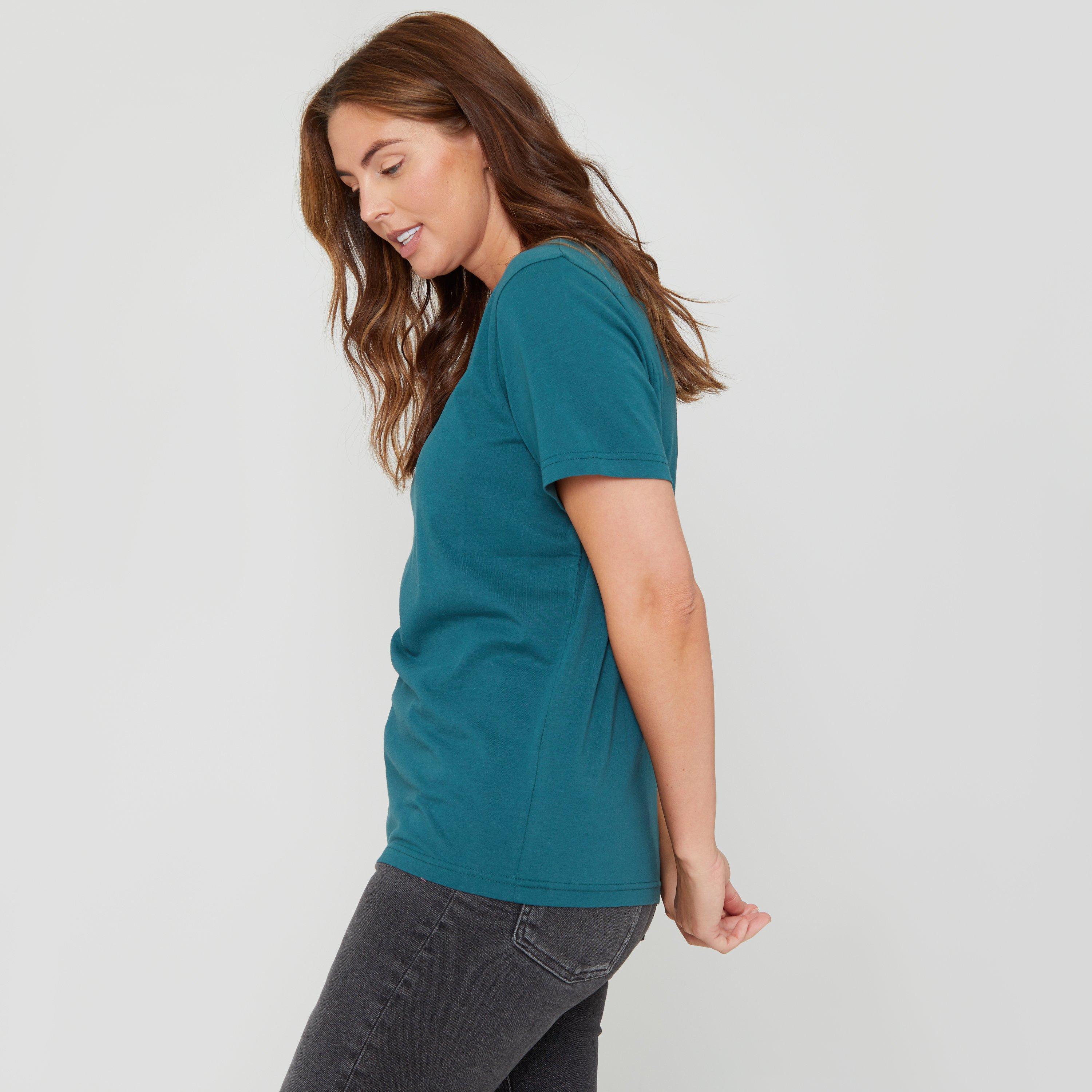 Be You BeYou V Neck T Shirt Womens