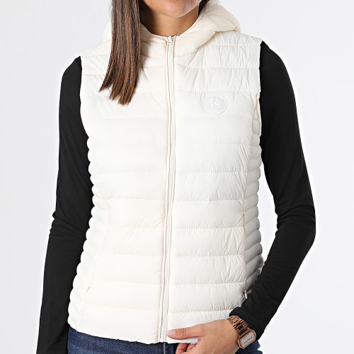 Doudoune Sans Manches Femme Terry 2 Beige
