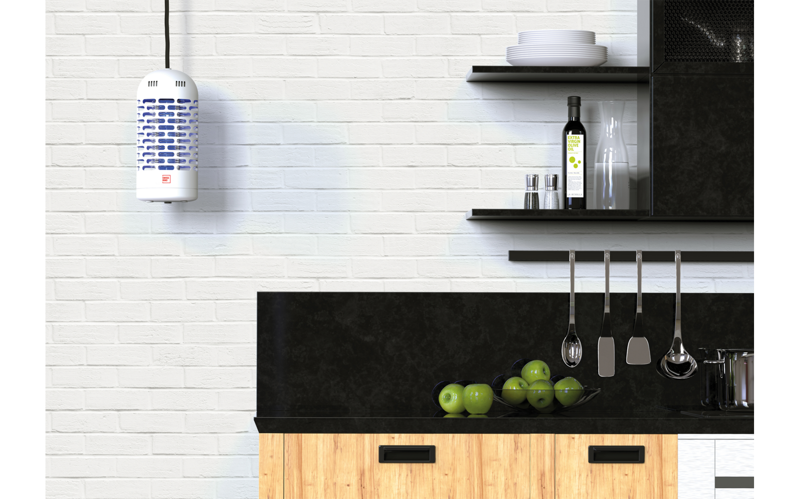 Swissinno Insektenfänger 3W LED für Steckdose 230 V