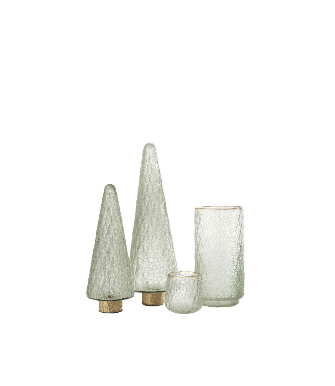 Paris Prix - Sapin De Noël Déco En Verre ema 39cm Transparent