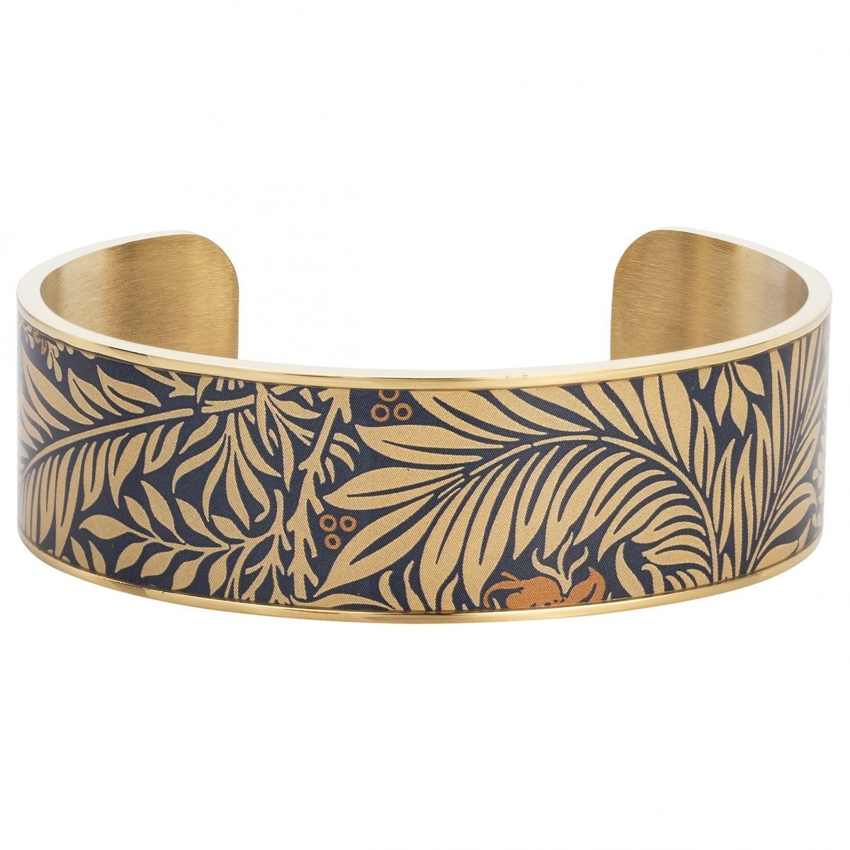 Bracelet en Acier 316L et laque - jaune brillant