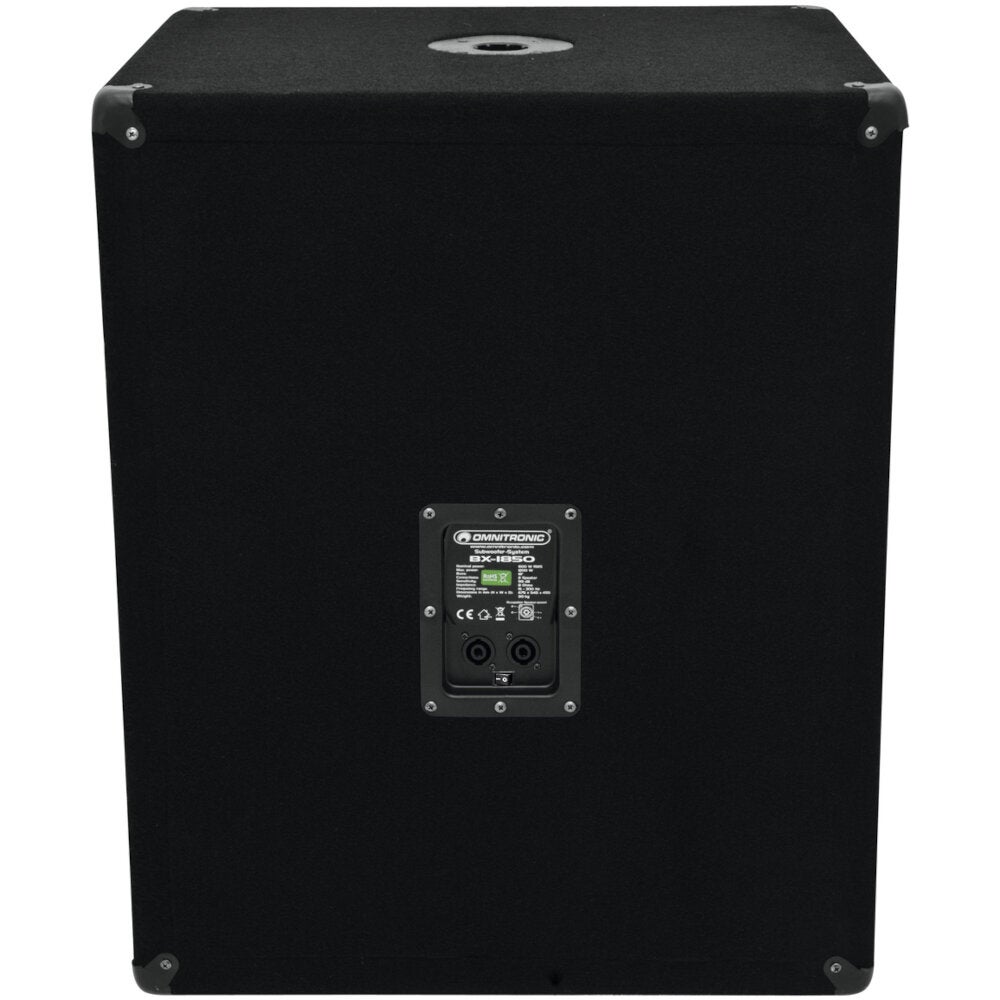 Omnitronic BX-1850 passieve subwoofer 1200 Watt