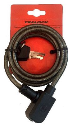 ANTIVOL SPIRALE 8 X 150mm TRELOCK TS150-8.