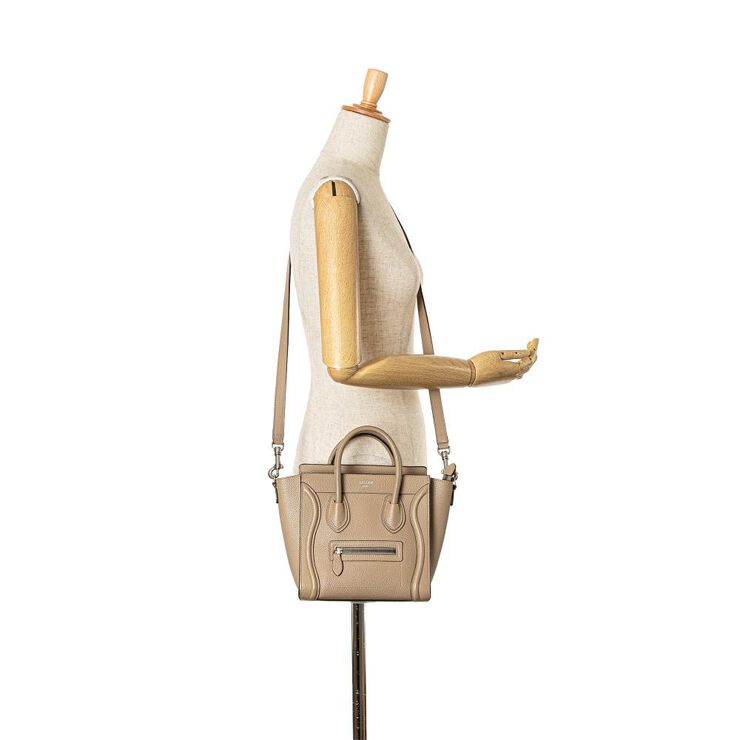 Celine Vintage Celine Luggage Brown