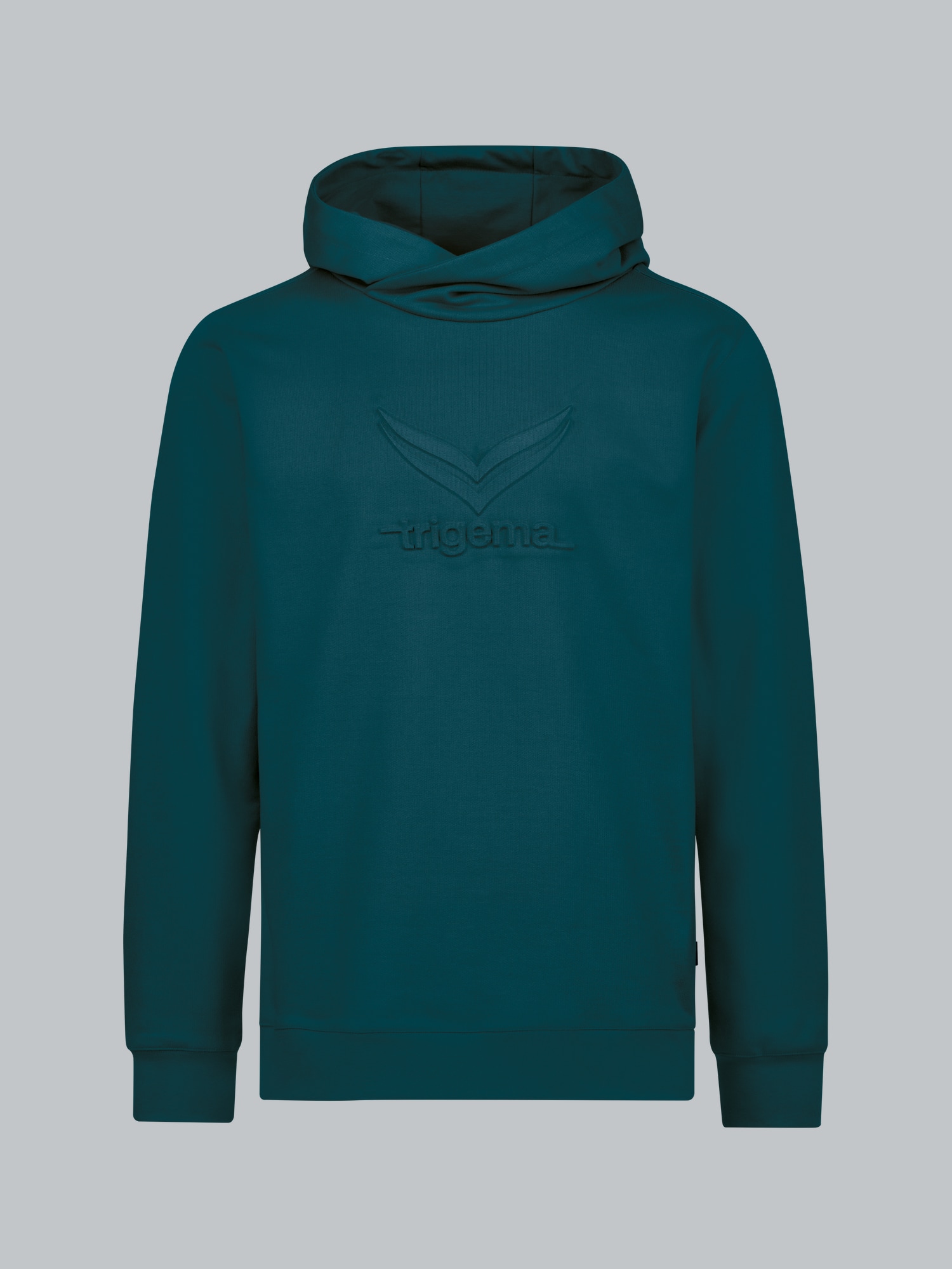 Kapuzenpullover mit großem 3D-Motiv Saphir