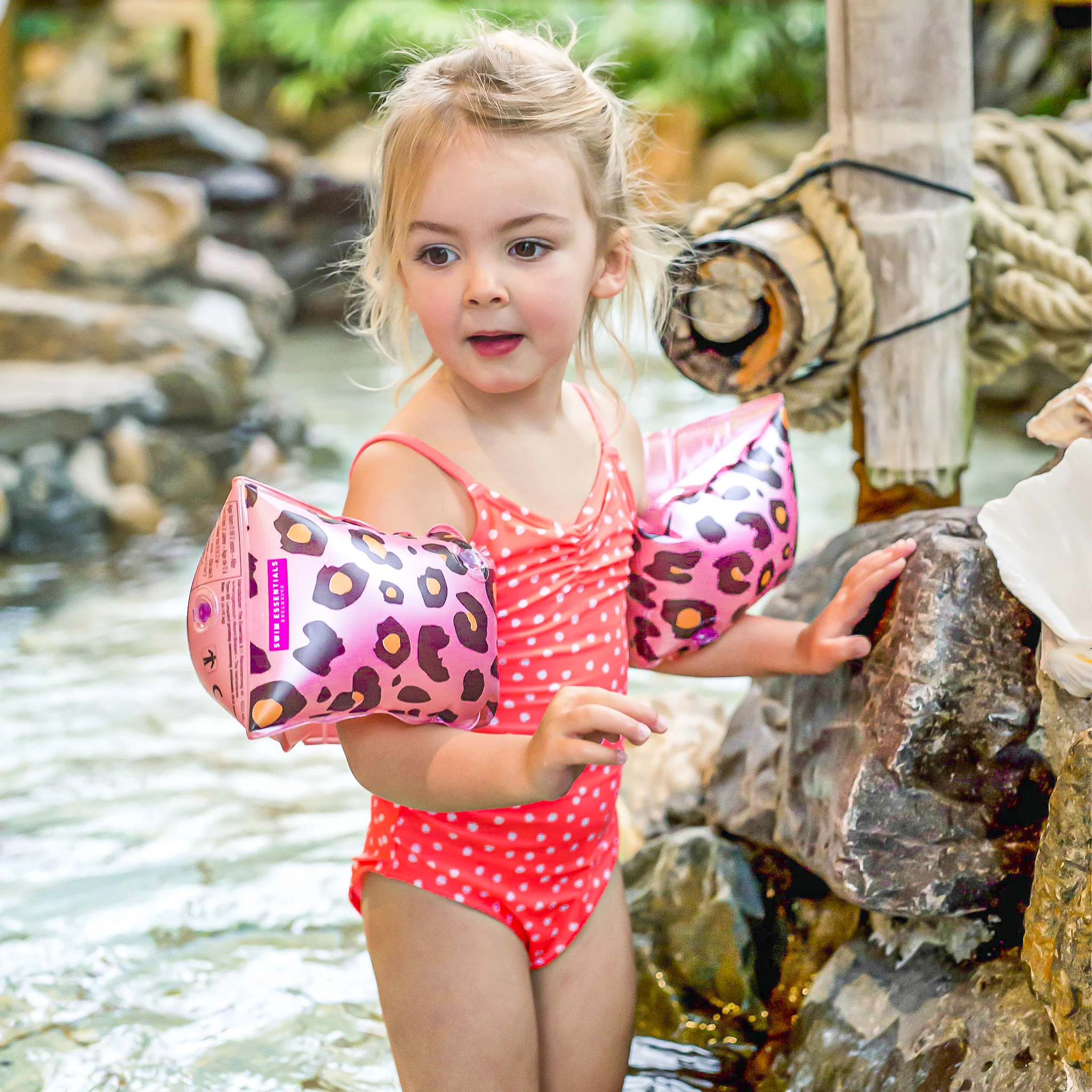 Swim Essentials Zwembandjes 0-2 jaar Panter