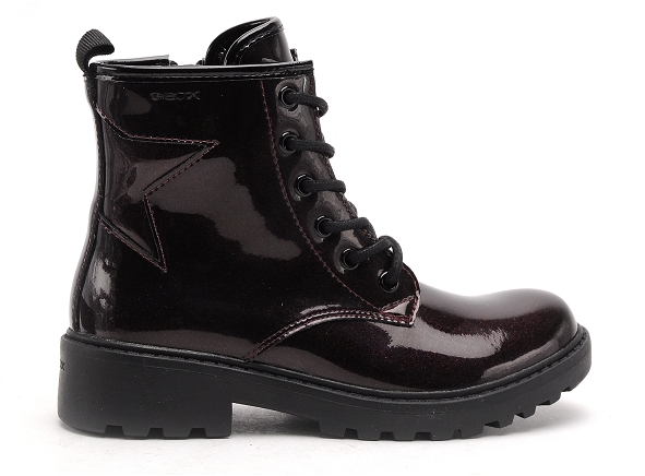 Geox boots bottine enfant 9420g  j casey fille bordeaux