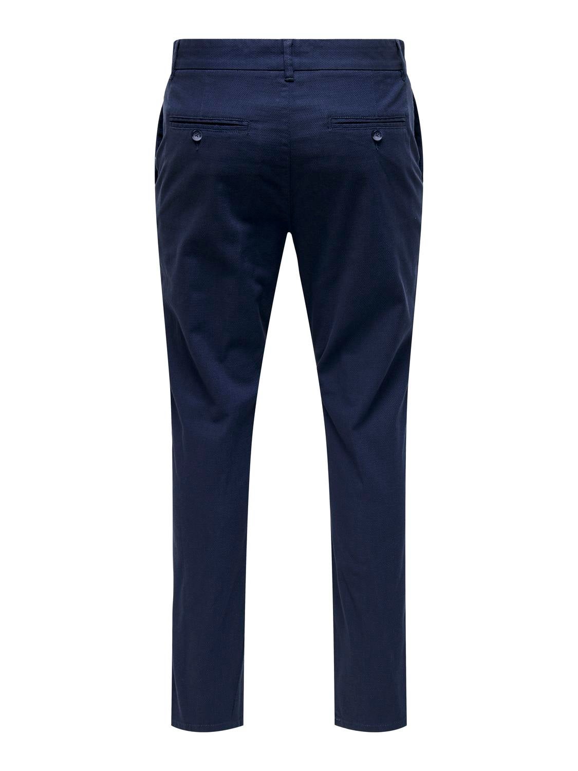 ONSMARK Slim Fit Hose Dark Navy