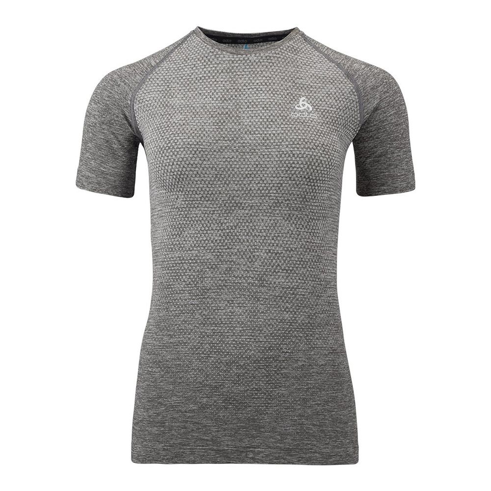 Odlo ESSENTIAL SEAMLESS - Maillot Femme stone grey melange