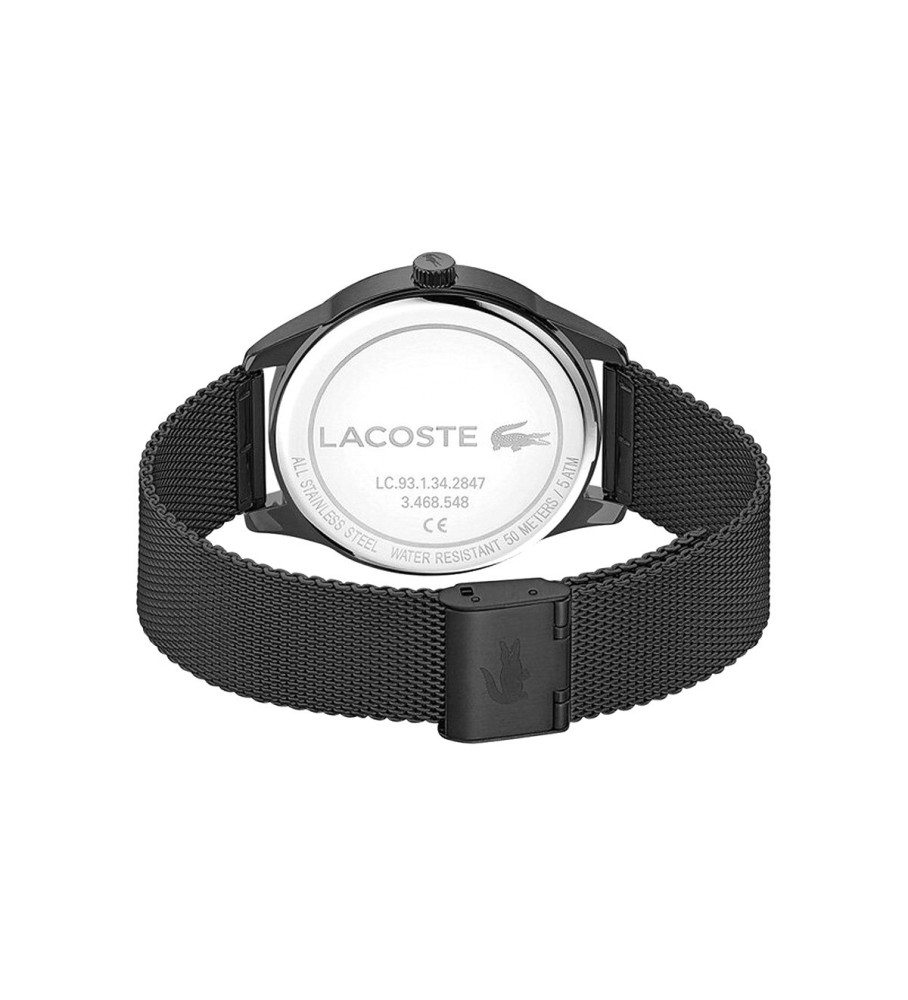 Relógio analógico Lacoste Vienna, preto