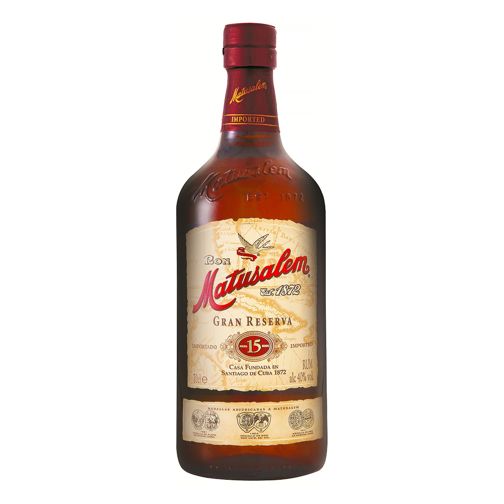 Matusalem Gran Reserva 15 Jahre Rum 40,0 % vol 0,7 Liter