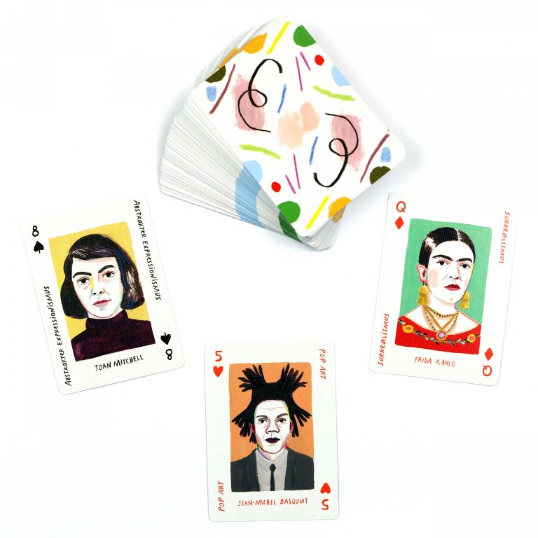 Laurence King Verlag Kunst-Genies Spielkarten