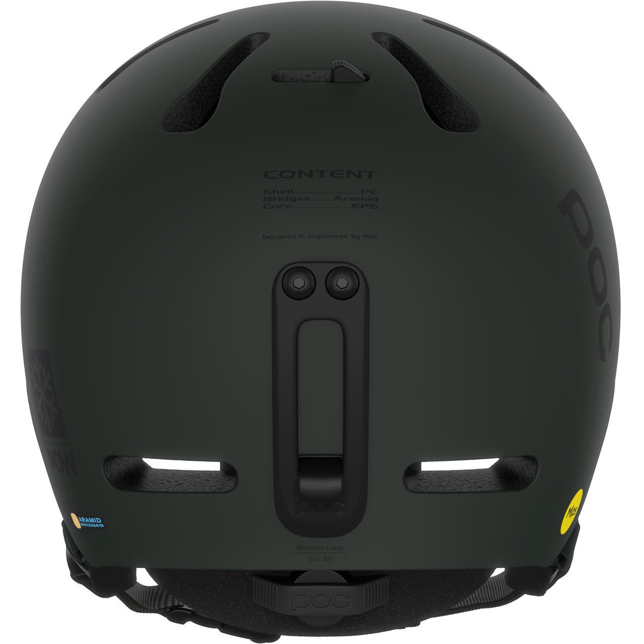 POC Fornix Mips POW JJ bismuth green matt | POC Skihelme Erwachsene | POC Skihelme | POC | P | MARKEN | XSPO