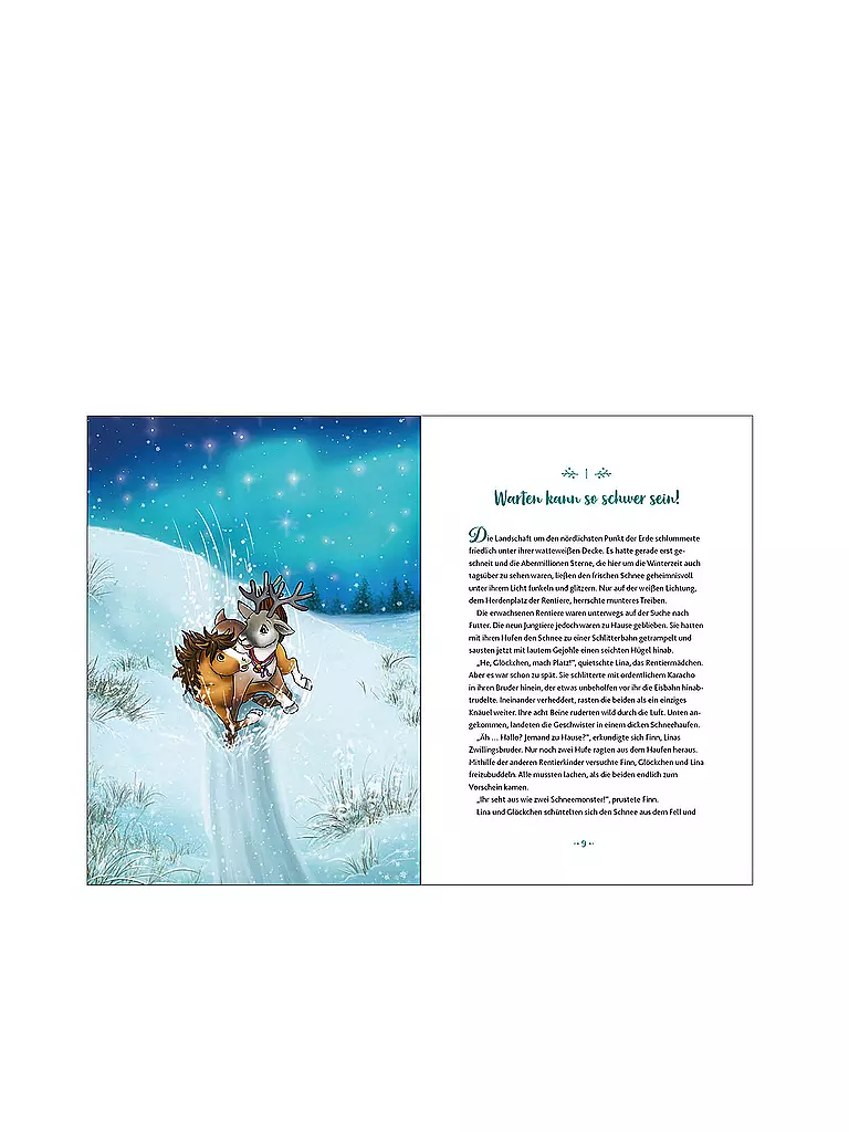 LOEWE VERLAG Glöckchen, das Weihnachtspony - Mein Adventskalenderbuch - Ein zauberhafter Wunsch keine Farbe