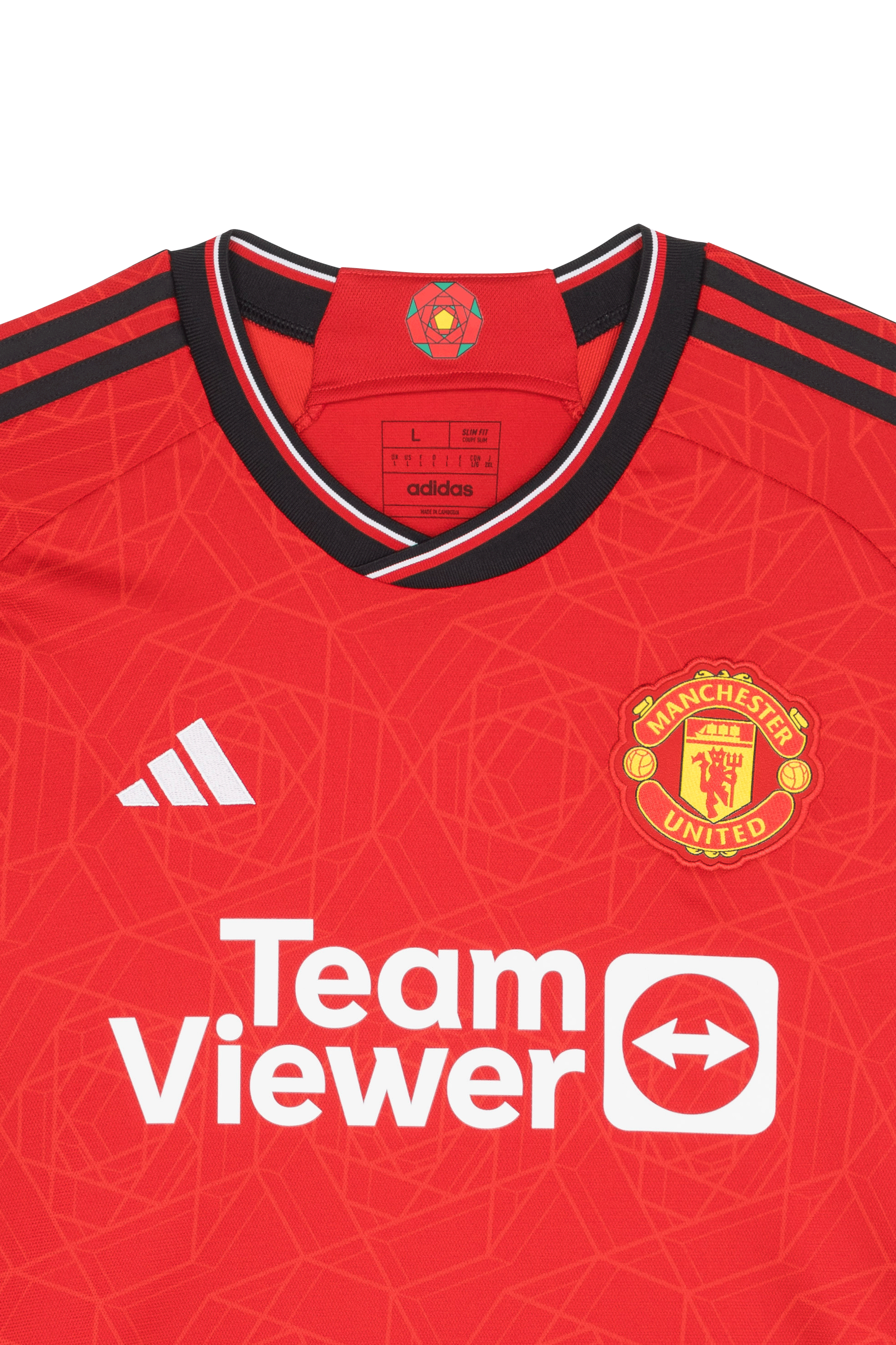 ADIDAS T-shirt  MUFC H JSY Rouge