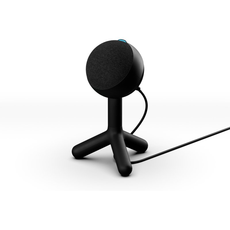 Microphone Logitech G Yeti Orb gaming RVB à condensateur avec LIGHTSYNC pour PC/Mac - Noir