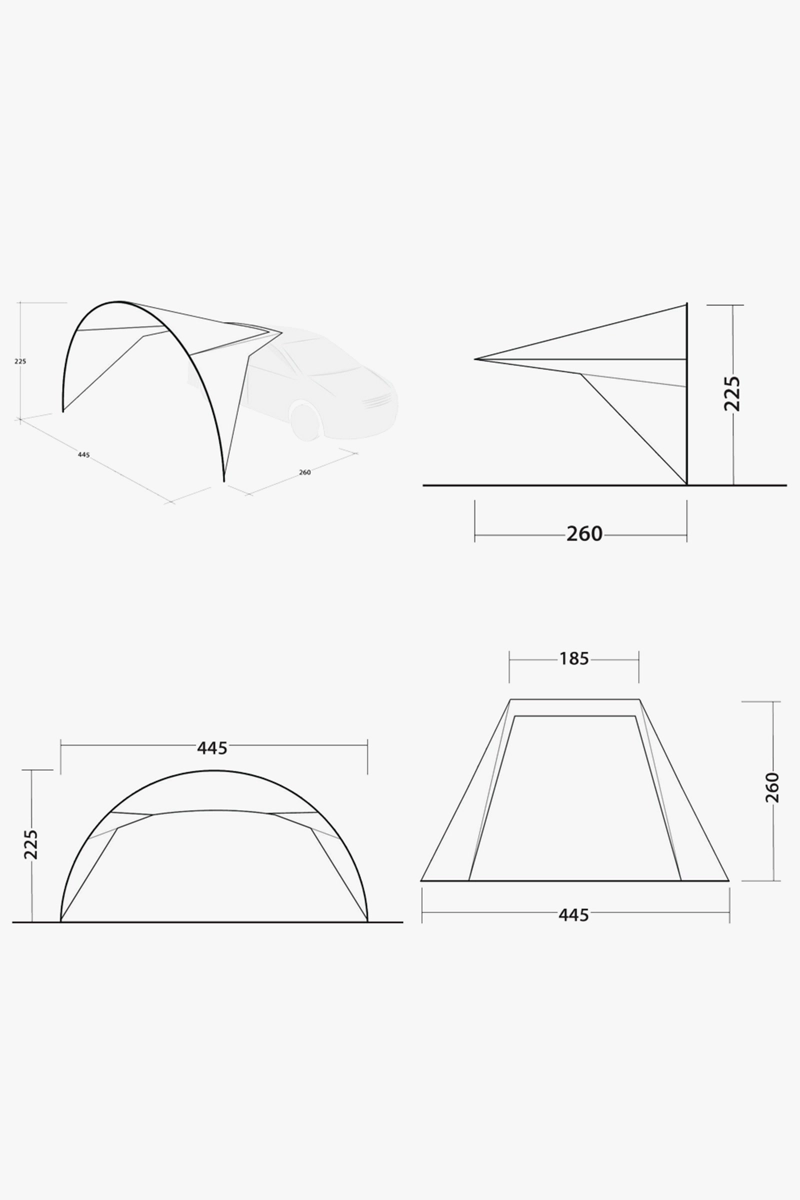 Outwell Forecrest Canopy Zelt