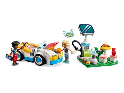 LEGO Elektrische auto en oplaadpunt (42609)