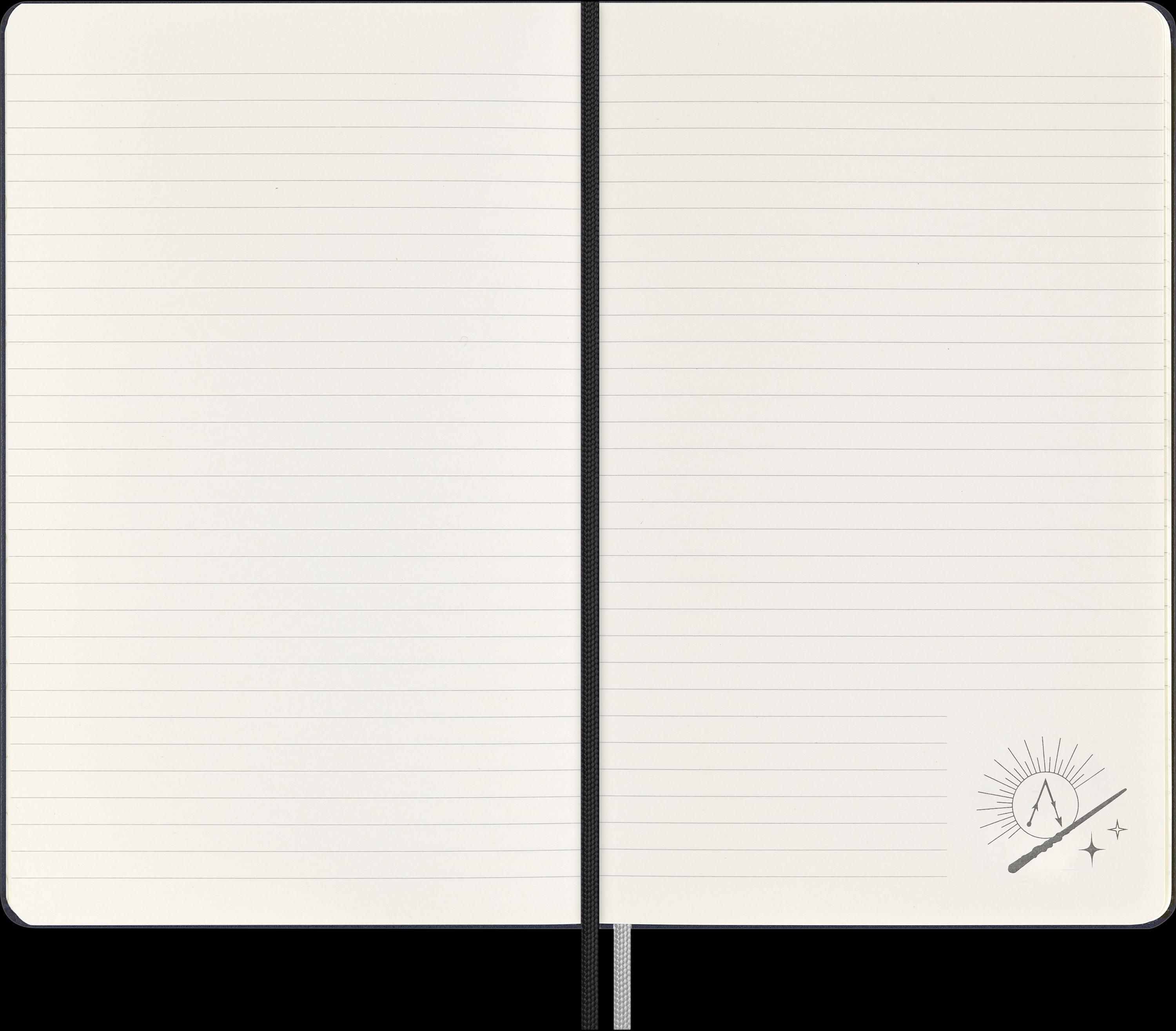 Moleskine Harry Potter Lumos Thematisches Bundle limitierte Ausgabe, L/A5