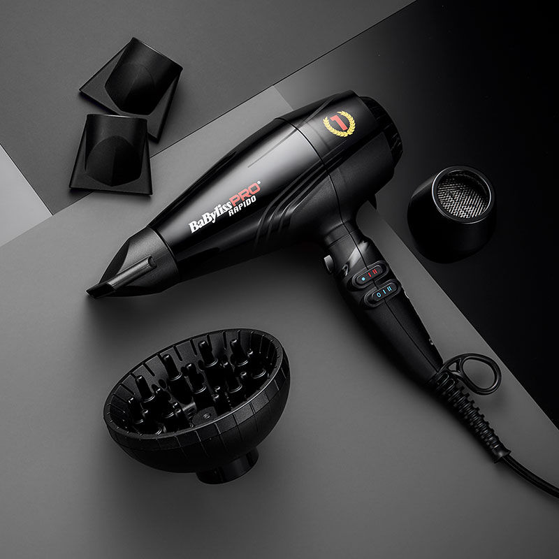 Sèche-cheveux Rapido Ferrari noir