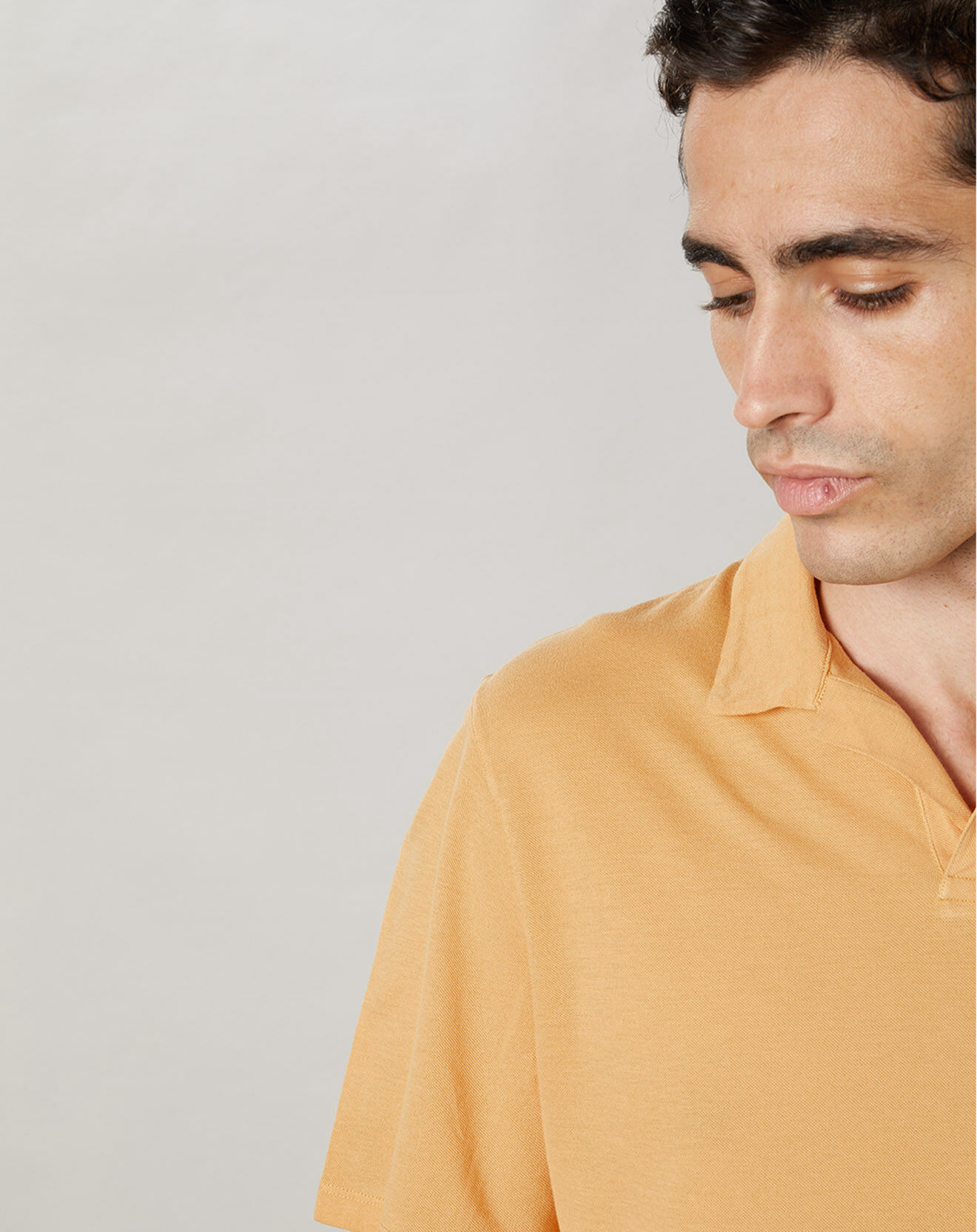 Hartford Polo piqué mango
