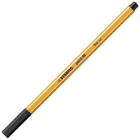 Fineliner - STABILO point 88 - 30er Pack - mit 30 verschiedenen Farben inklusive 5 Neonfarben