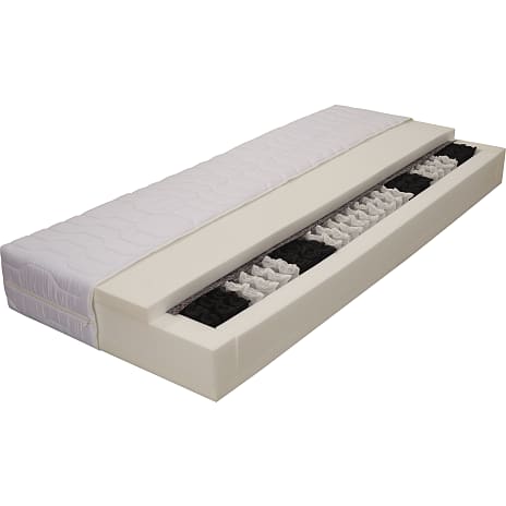 Nordisk Fjer 7-zoners springmadras 140x200 cm