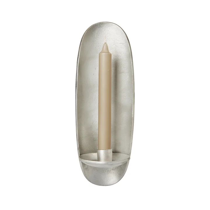 Ferm Living - Agapé Wandkerzenhalter, Aluminium