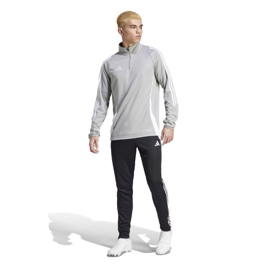 adidas Maillot d'Entraînement Tiro 24 - Gri/Blanc