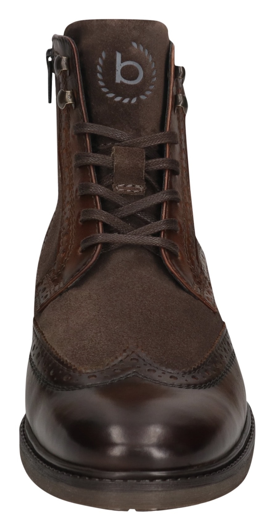 bugatti Schnürboots  Stiefel, Anzugschuh, Boots mit eleganter Flügelkappe