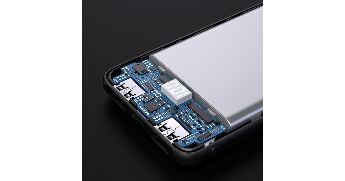 VEGERL10 powerbank 10.000mAh  (Zwart)