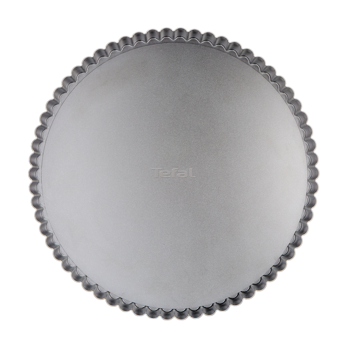 Delibake acier rouge carbone moule à tarte 28cm fond amovible