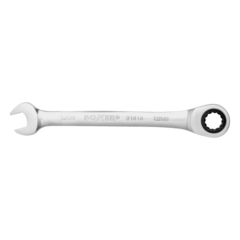 U-ringnøkkel med skralle 12 mm