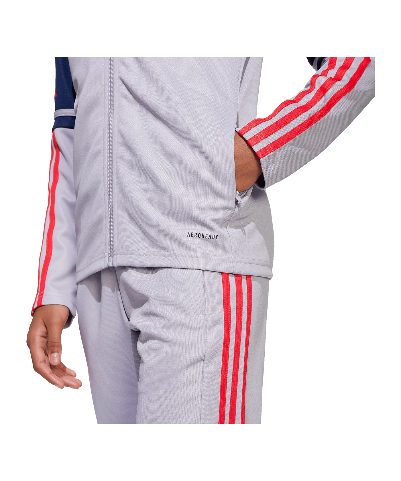 adidas Squadra 25 Trainingsjacke Kids Grau