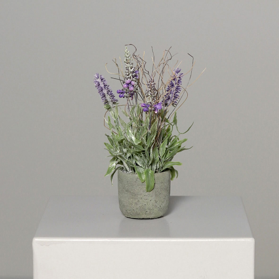 Kunstpflanze LAVENDEL im Topf 22 cm