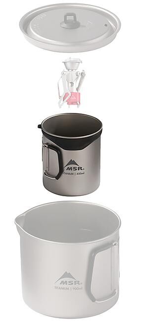 MSR - TASSE TITANE 450 ML